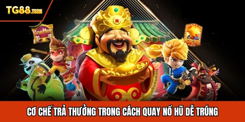 Cơ chế trả thưởng trong cách quay nổ hũ dễ trúng