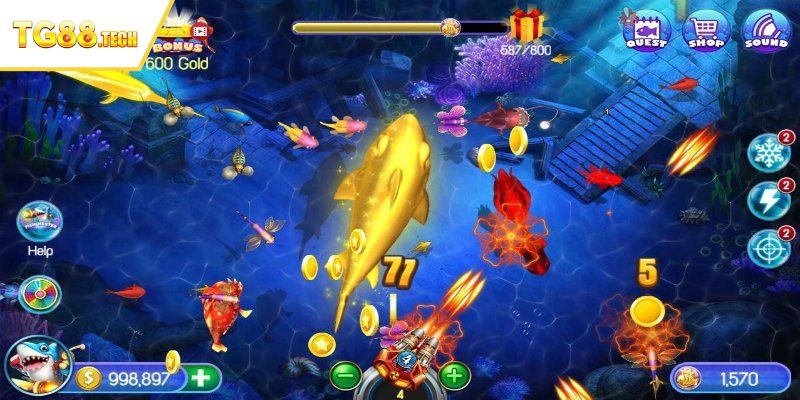 Những sảnh cung cấp game bắn cá TG88 hot nhất