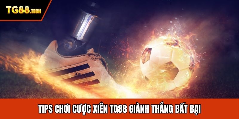 Tips chơi cược xiên TG88 giành thắng bất bại